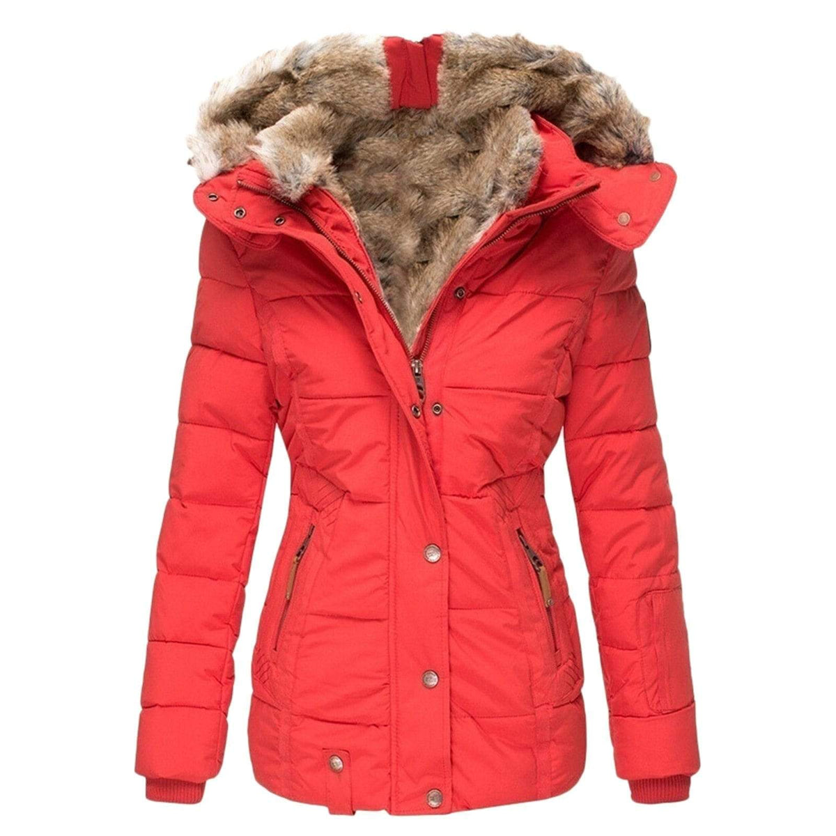 Point Zero Women's Size M Faux Fur Winter Jacket JK-T 55 Series Limited  Edition
