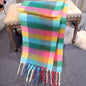 Cap Point 200x35cm 10 / One size Winnie Cashmere Plaid Thick Wrap Winter Scarf