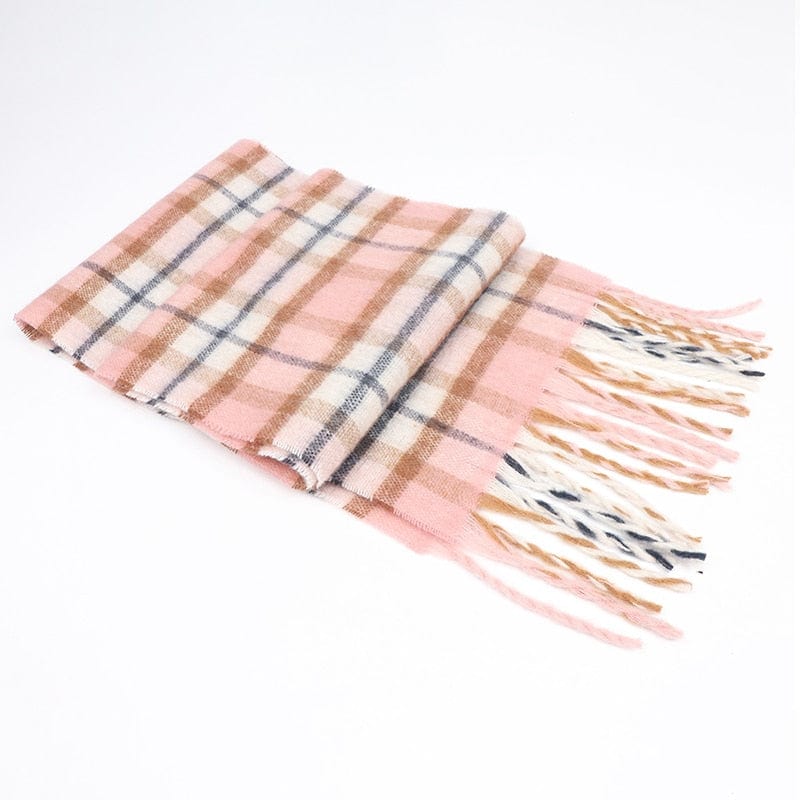 Cap Point 200x35cm 18 / One size Winnie Cashmere Plaid Thick Wrap Winter Scarf