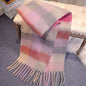 Cap Point 200x35cm 4 / One size Winnie Cashmere Plaid Thick Wrap Winter Scarf