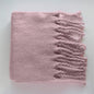 Cap Point 220x45cm31 / One size Winnie Cashmere Plaid Thick Wrap Winter Scarf