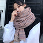 Cap Point 28 Martha plaid cashmere winter warm cloak thick blanket shawl scarf