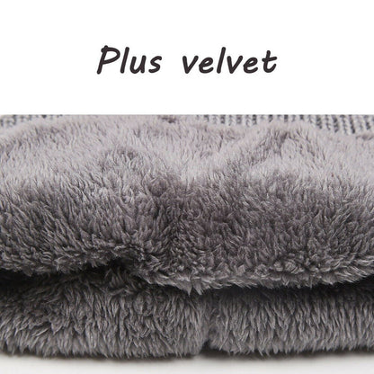 Cap Point 3 Set Women's Knitted Winter Hat