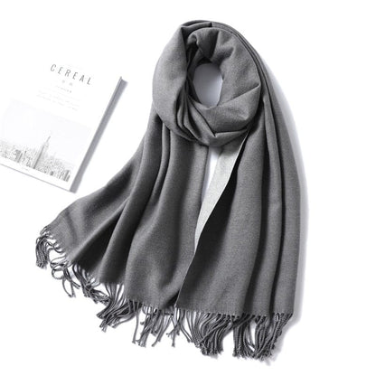 Cap Point 350g 10 Winnie Winter Cashmere Thick Warm Shawls Wrap Scarf