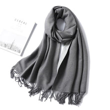 Load image into Gallery viewer, Cap Point 350g 10 Winnie Winter Cashmere Thick Warm Shawls Wrap Scarf
