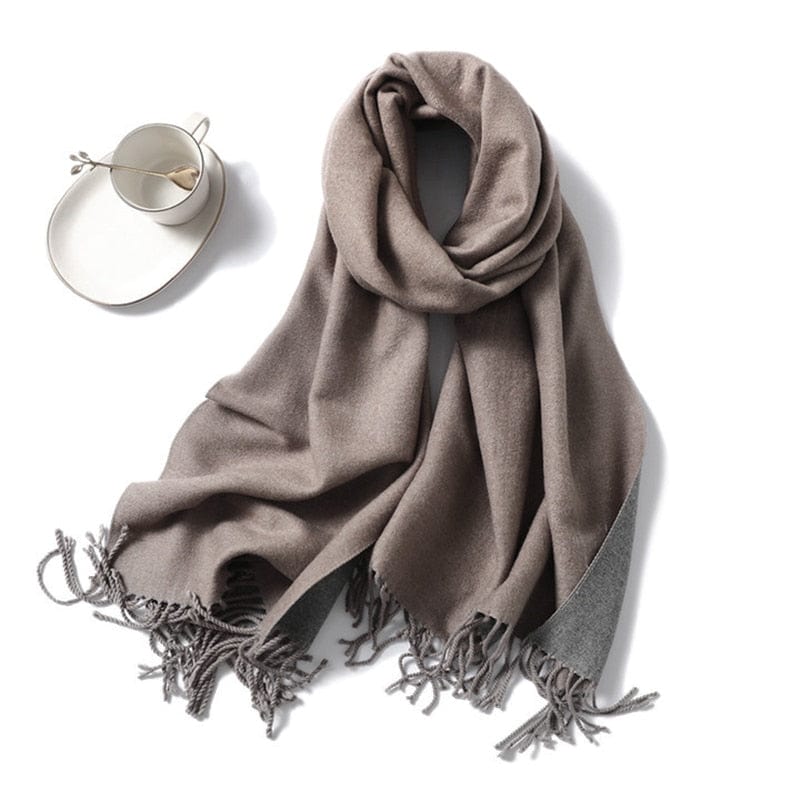 Cap Point 350g 11 Winnie Winter Cashmere Thick Warm Shawls Wrap Scarf