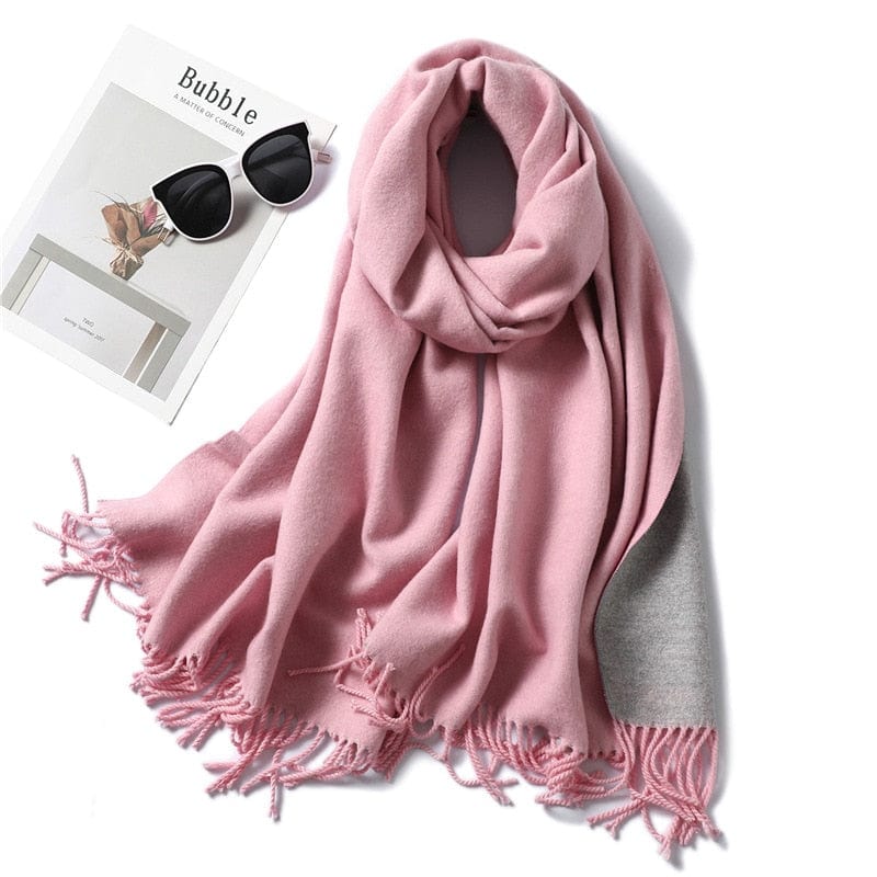 Cap Point 350g 12 Winnie Winter Cashmere Thick Warm Shawls Wrap Scarf