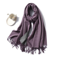 Load image into Gallery viewer, Cap Point 350g 13 Winnie Winter Cashmere Thick Warm Shawls Wrap Scarf
