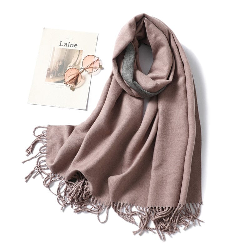Cap Point 350g 14 Winnie Winter Cashmere Thick Warm Shawls Wrap Scarf