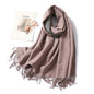 Cap Point 350g 14 Winnie Winter Cashmere Thick Warm Shawls Wrap Scarf
