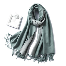 Load image into Gallery viewer, Cap Point 350g 2 Winnie Winter Cashmere Thick Warm Shawls Wrap Scarf
