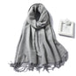 Cap Point 350g 20 Winnie Winter Cashmere Thick Warm Shawls Wrap Scarf