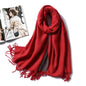 Cap Point 350g 21 Winnie Winter Cashmere Thick Warm Shawls Wrap Scarf