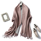 Cap Point 350g 32 Winnie Winter Cashmere Thick Warm Shawls Wrap Scarf
