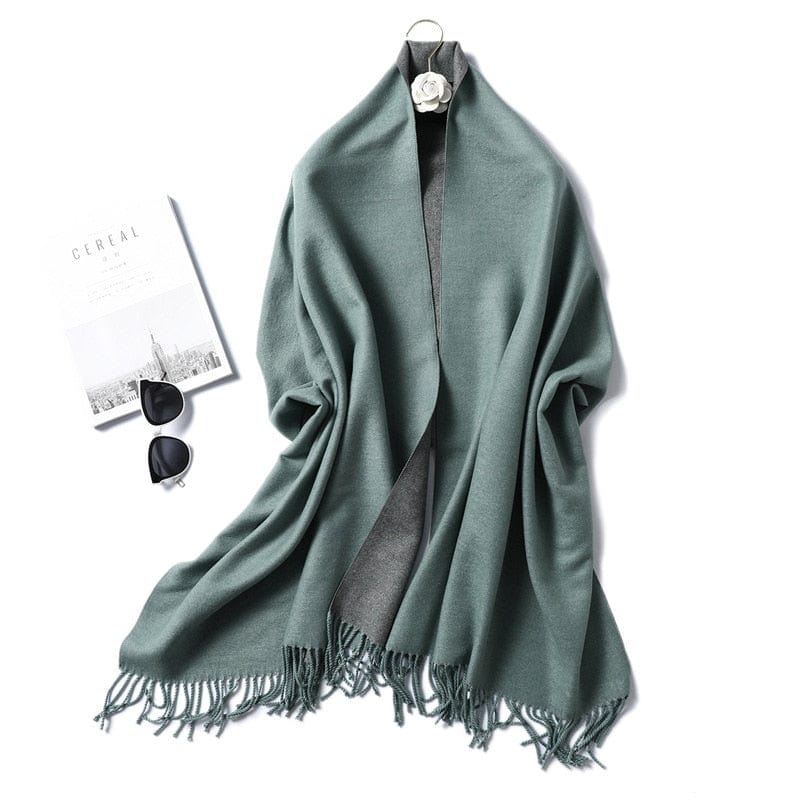 Cap Point 350g 36 Winnie Winter Cashmere Thick Warm Shawls Wrap Scarf