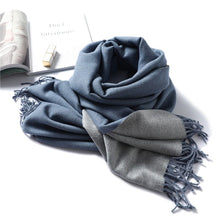 Load image into Gallery viewer, Cap Point 350g 38 Winnie Winter Cashmere Thick Warm Shawls Wrap Scarf
