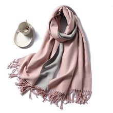 Load image into Gallery viewer, Cap Point 350g 6 Winnie Winter Cashmere Thick Warm Shawls Wrap Scarf
