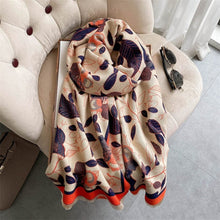 Load image into Gallery viewer, Cap Point 44 Martha plaid cashmere winter warm cloak thick blanket shawl scarf
