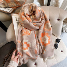 Load image into Gallery viewer, Cap Point 55 Martha plaid cashmere winter warm cloak thick blanket shawl scarf
