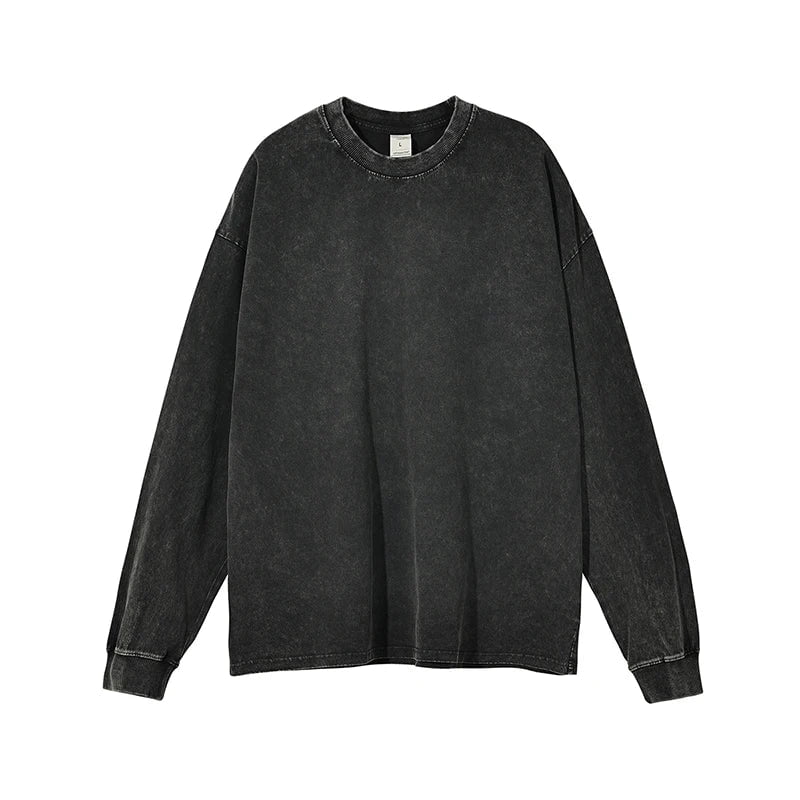 Cap Point 601Black / M Aimee Vintage Cotton Streetwear T-shirt