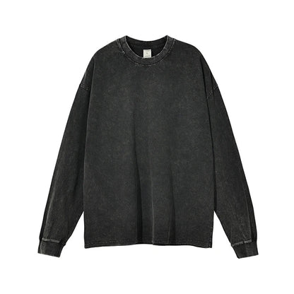 Cap Point 601Black / M Aimee Vintage Cotton Streetwear T-shirt
