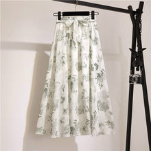 Load image into Gallery viewer, Cap Point 8 / Free size Belline Chiffon Floral Bohemian High Waist Maxi Skirt
