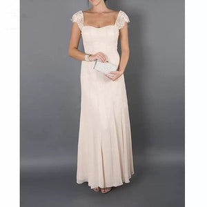 Cap Point Amuli 2 Piece Mother Of The Bride Dress With Ruffle Chiffon Lace Jacket