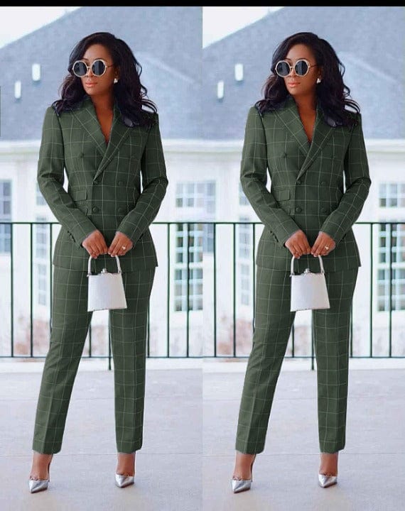 Cap Point Angelique Women's Ankle 2-Piece Pantsuit