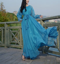 Load image into Gallery viewer, Cap Point Ariana Chiffon High Quality Beach Maxi Dress
