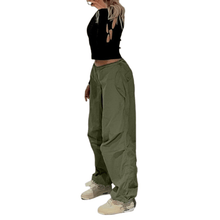 Load image into Gallery viewer, Cap Point Army Green / S Streetwear Joggers Loose Wide Leg Punk Sweatpants
