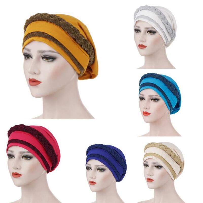 Cap Point Barbara Silky Bright Wire Braided Turban