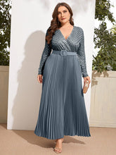 Charger l&#39;image dans la galerie, Cap Point Becky Luxury Chic Elegant Large Long Oversized Evening Party Prom Maxi Dress
