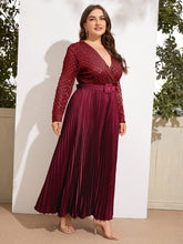 Load image into Gallery viewer, Cap Point Becky Luxury Chic Elegant Large Long Oversized Evening Party Prom Maxi Dress
