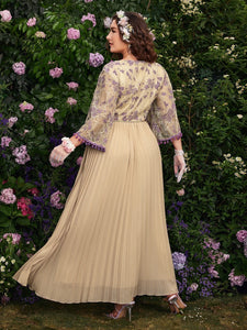 Cap Point Becky Luxury Designer Elegant Women Plus Size Large Maxi Dress
