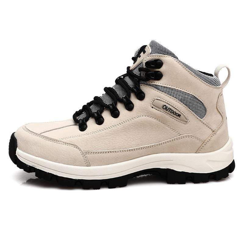 Cap Point beige / 5 Women Camping Hiking Slip-on Breathable Winter Sneakers