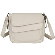 Load image into Gallery viewer, Cap Point Beige / One size Denise Soft Leather Shoulder Crossbody Luxury Purse Handbag
