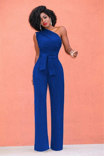 Cap Point Belinda One Shoulder Rompers