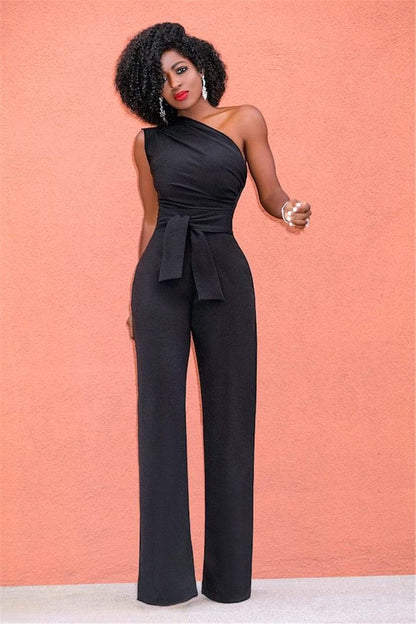 Cap Point Belinda One Shoulder Rompers