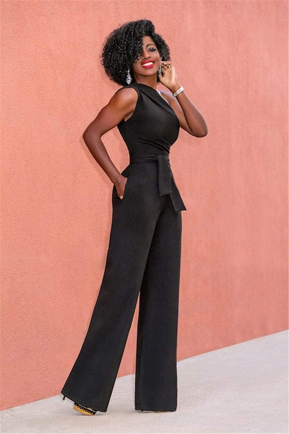 Cap Point Belinda One Shoulder Rompers