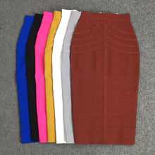 Load image into Gallery viewer, Cap Point Belline Bandage Vintage Summer Midi Skirt
