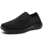 Cap Point Black 1 / 3 Elegant Breathable Mesh Knit Sock Platform Sneakers