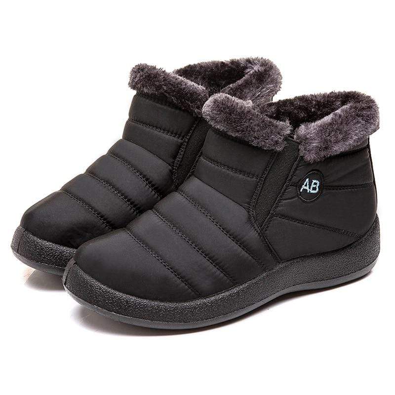 Cap Point Black 1 / 5 Women Waterproof Snow Boots