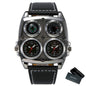 Cap Point Black 1 Elegant General Pilot Wrist Watch