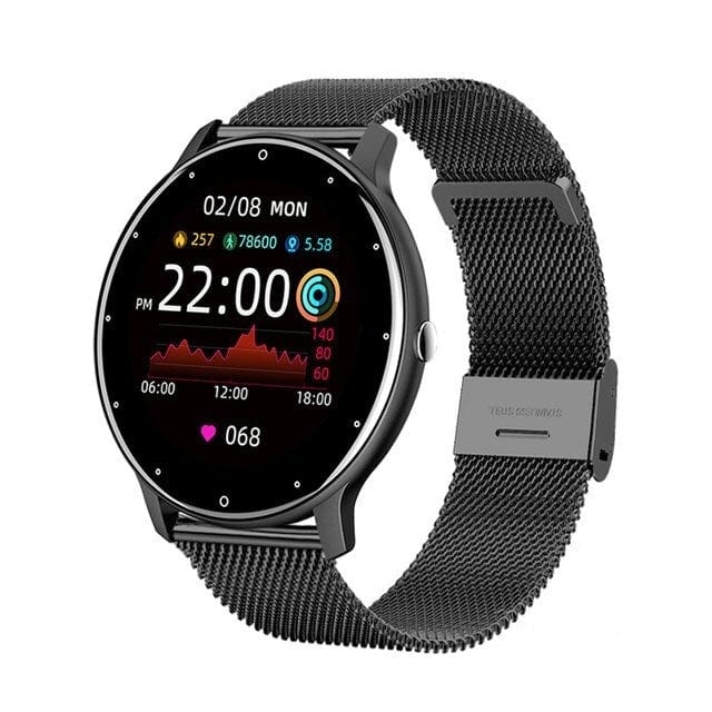 Cap Point Black 1 Men Women Fitness Smart Watch
