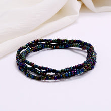 Load image into Gallery viewer, Cap Point Black 1 / One size Charlene Beads Waistchain Ankle Bracelet

