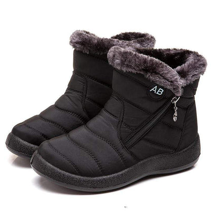 Cap Point Black 2 / 5 Women Waterproof Snow Boots