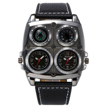 Load image into Gallery viewer, Cap Point Black 2 Elegant General Pilot Wrist Watch
