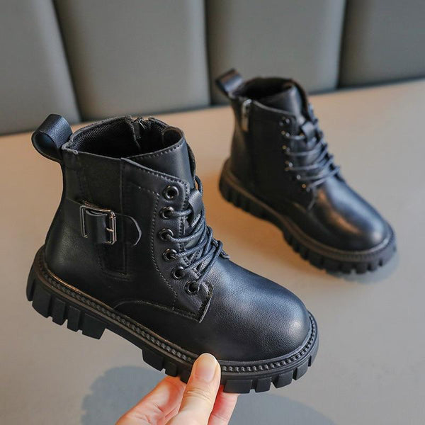 Cap Point black / 26 Ankle-Length Work Boots for Girls and Boys