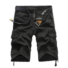 Load image into Gallery viewer, Cap Point black / 29 Men Cargo Camouflage Short
