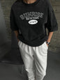 Cap Point Black 3 / XXL Aimee Vintage Cotton Streetwear T-shirt